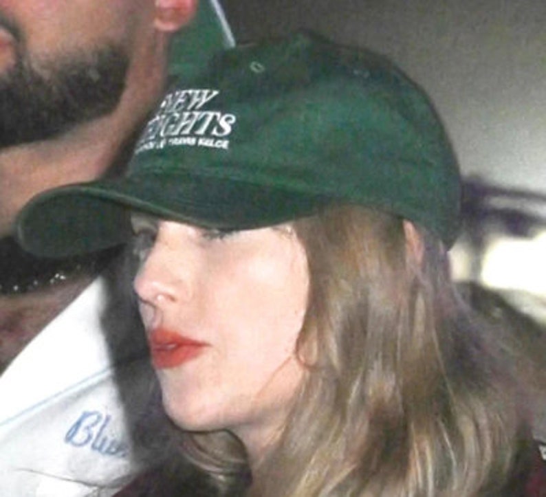 New Heights Hat Jason Kelce and Travis Kelce Podcast Hat Jason Kelce Travis Kelce Football Fan Podcast Hat Taylor Swift Coachella Hat image 3