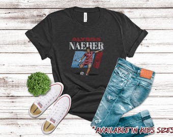 Alyssa Naeher Shirt Chicago Soccer Tee Women’s Soccer Fan Gift Chicago Soccer Game Day Shirt US Goalkeeper Supporter Apparel