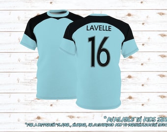 Custom New Jersey Soccer Jersey Shirt Women's Soccer Shirt Rose Lavelle Shirt Emily Sonnett Shirt Jaedyn Shaw Shirt NY NJ Soccer Shirt