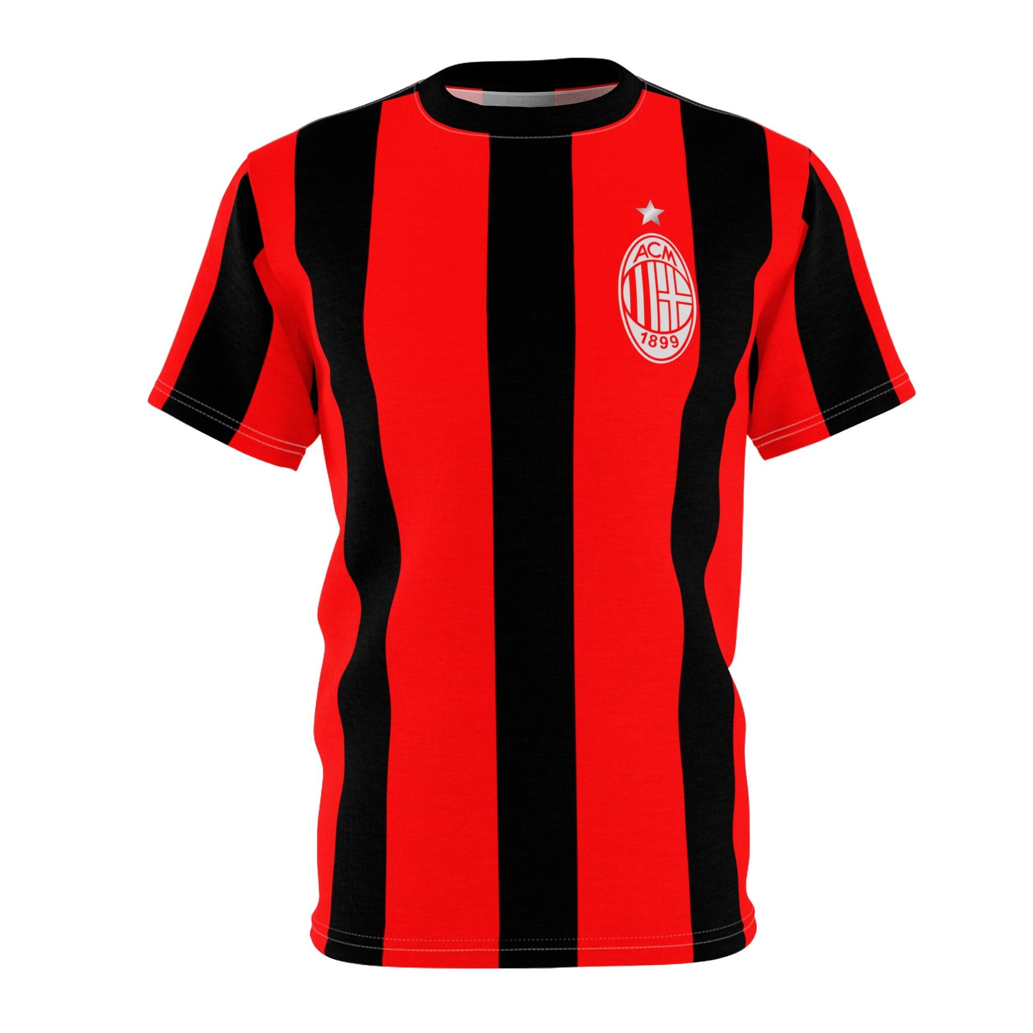 Rare! Original UCL Player Issue AC Milan 1994 Home Jersey Shirt Maglia  Camiseta