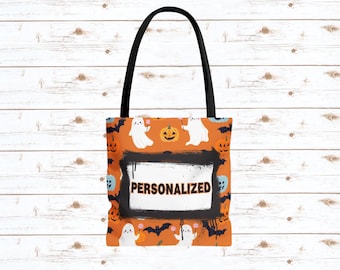 Bolsas personalizadas para pedir dulces Bolsa de dulces de Halloween Bolsa personalizada para pedir dulces de Halloween Bolsa para pedir dulces de Halloween Bolso de mano para pedir dulces