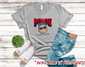 Pinoe Red White and Blue Shirt Megan Rapinoe Tee USA Soccer Shirt Women’s Soccer Fan Gift Unisex Game Day Women's Soccer Pride Apparel
