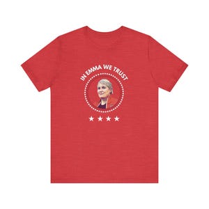 In Emma We Trust Shirt Emma Hayes Tee US Women’s Soccer Shirt Unisex Game Day Apparel USWNT Fan Gift Women’s Soccer Supporter Pride immagine 5