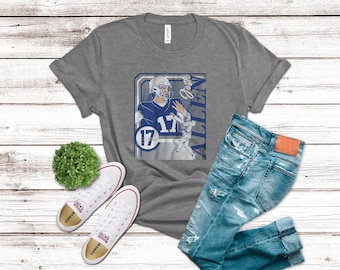 Josh Allen Shirt Allen QB Shirt Buffalo Mafia Shirt Gameday Unisex Minimalist Tee Buffalo Football Shirt Gameday Tailgate Shirt Kickoff Tee