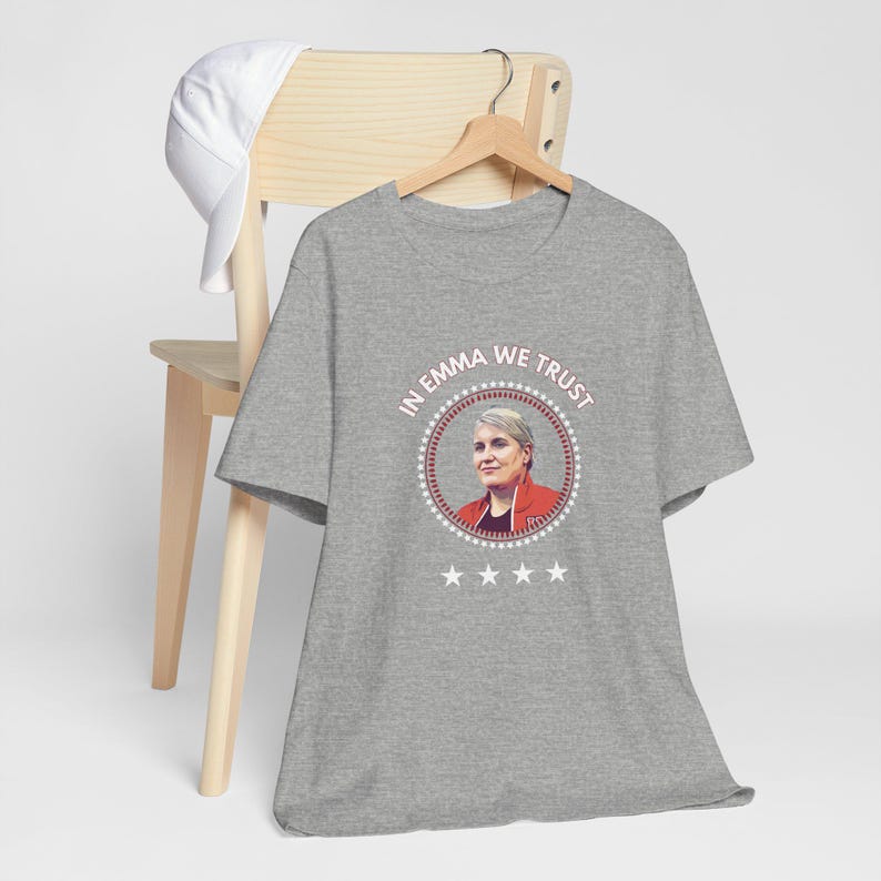 In Emma We Trust Shirt Emma Hayes Tee US Women’s Soccer Shirt Unisex Game Day Apparel USWNT Fan Gift Women’s Soccer Supporter Pride immagine 6