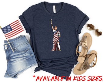 Liberty Alex Shirt Alex Morgan Statue of Liberty Shirt World Cup Tee US Women’s Soccer Fan Gift Game Day Unisex Women's Soccer Pride Apparel