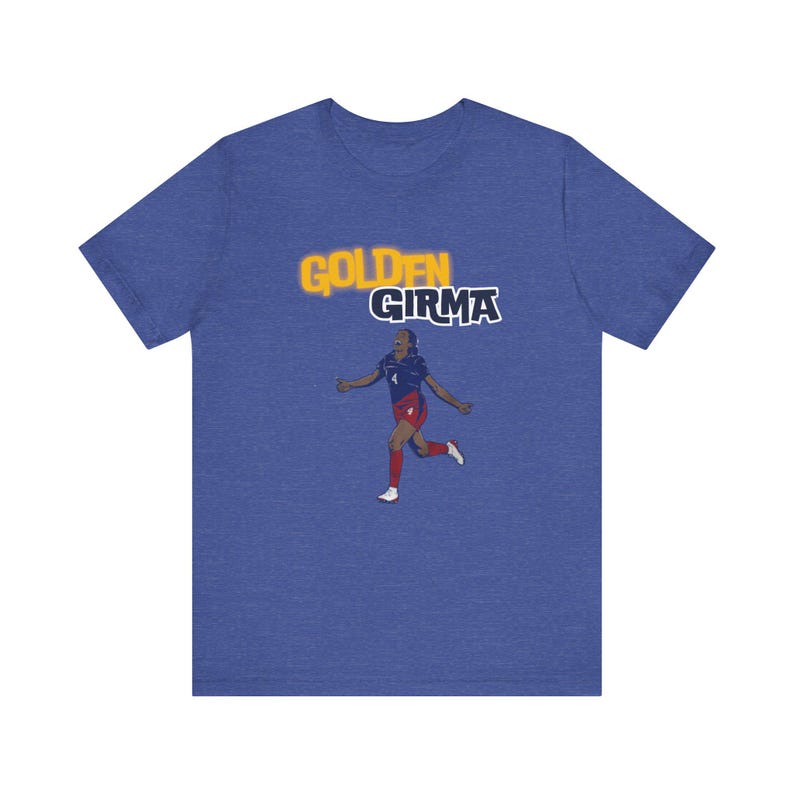 Golden Girma Shirt US Soccer Tee Naomi Girma Fan Shirt Women’s Soccer Game Day Apparel Unisex Kids and Adult Supporter Shirt image 4