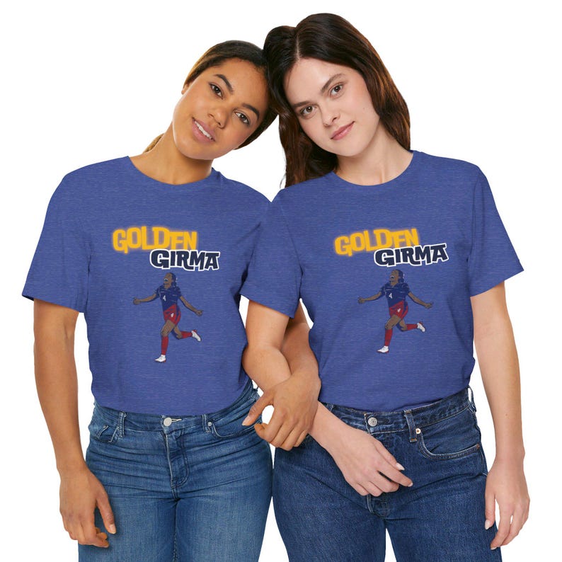 Golden Girma Shirt US Soccer Tee Naomi Girma Fan Shirt Women’s Soccer Game Day Apparel Unisex Kids and Adult Supporter Shirt image 7