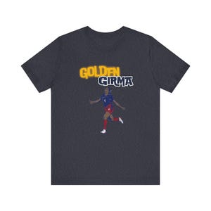 Golden Girma Shirt US Soccer Tee Naomi Girma Fan Shirt Women’s Soccer Game Day Apparel Unisex Kids and Adult Supporter Shirt image 5