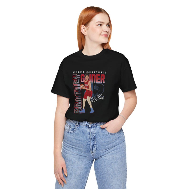 Brittney Griner Shirt Atlanta Basketball Tee Women’s Basketball Fan Gift Unisex Game Day Shirt WBB Hoops Supporter Apparel afbeelding 7