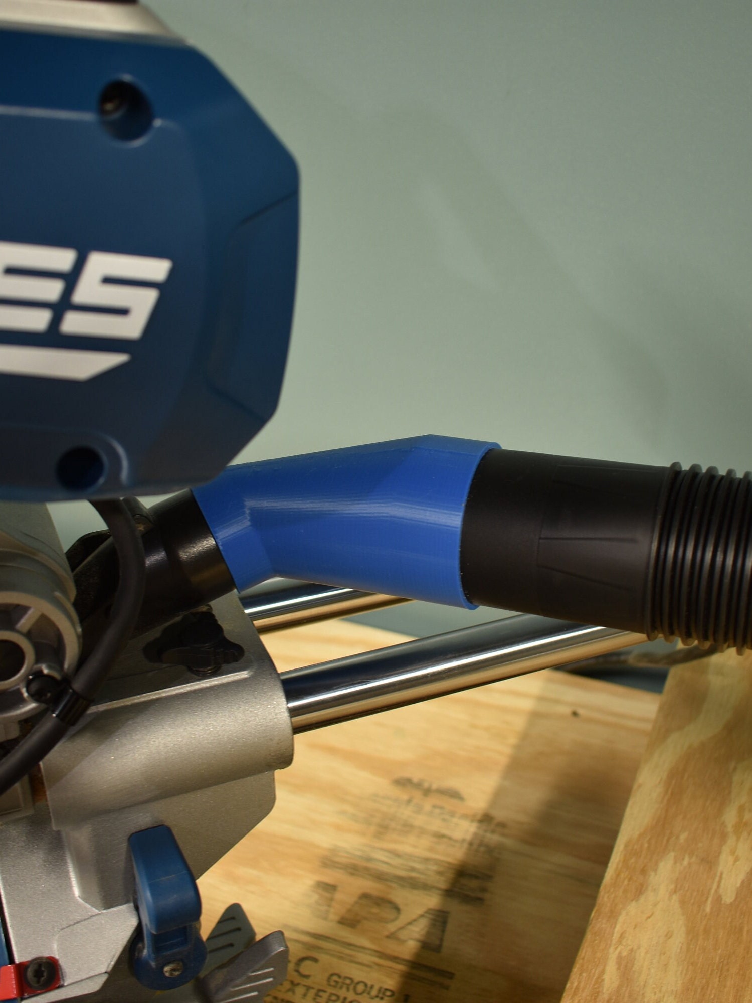 Hercules 12 Miter Saw Dust Port Adapter 45 Degree Etsy
