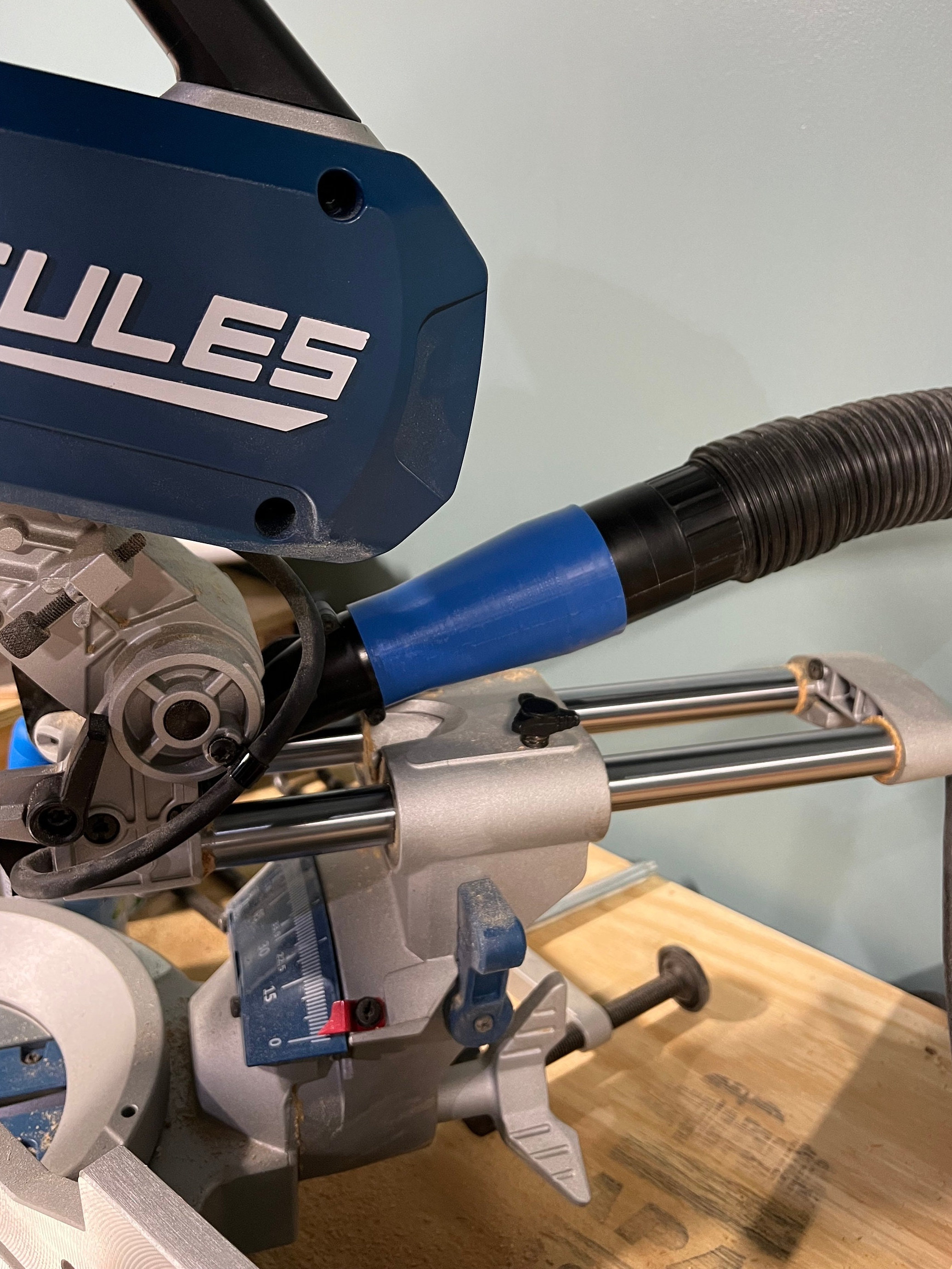 Hercules 12 Miter Saw Dust Port Adapter No Angle Etsy