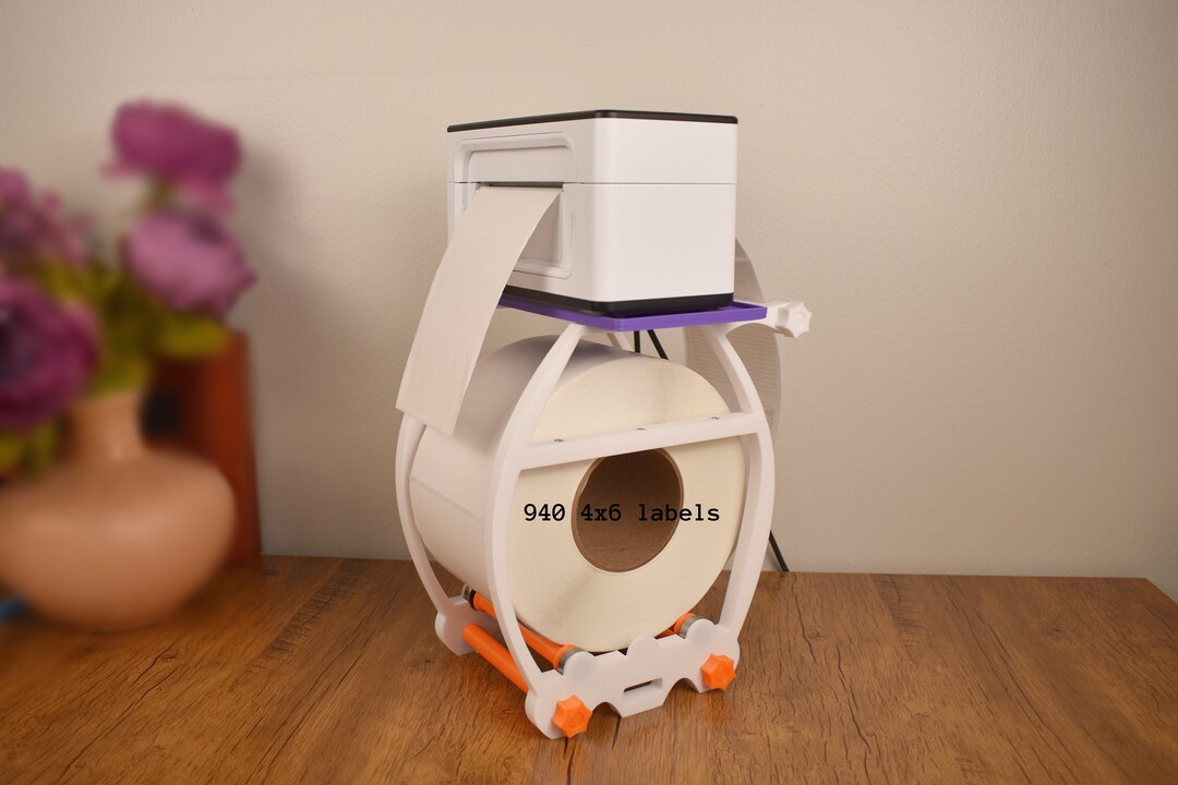 Label Printer Stand Size XL up to 940 4x6 Labels UPS Etsy