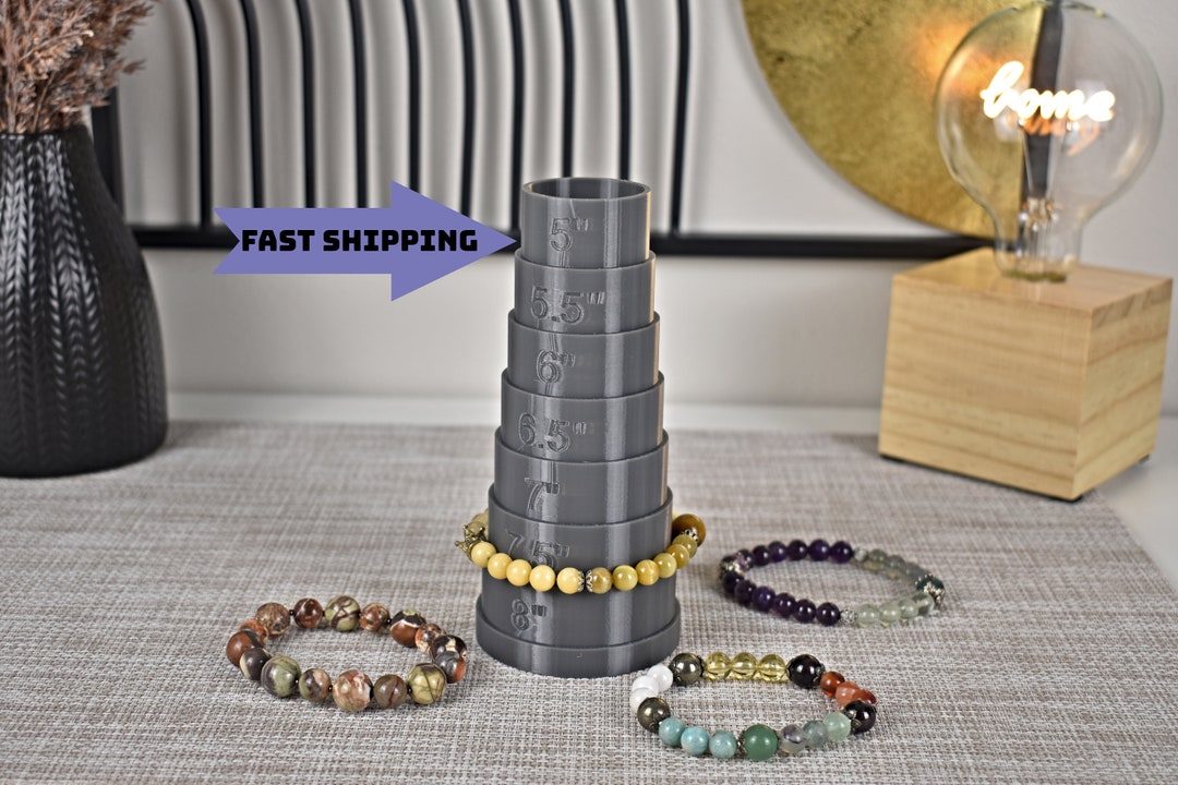 Jewelry Sizer the Tower Bracelet Sizer Bracelet Display Stand up to 5 9