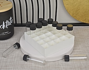 4 Dram Vial Organizer | 3D Printed Homeopathy Remedy Holder