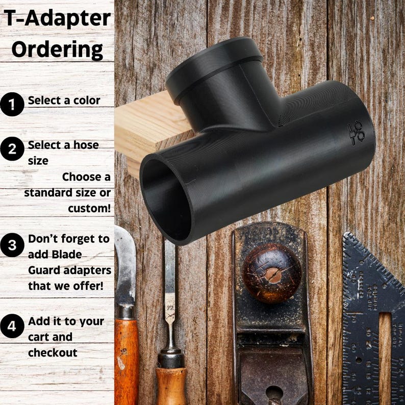 Tadapter for Dewalt Table Saw Dust Port Ultimate Dust Collection, Fits