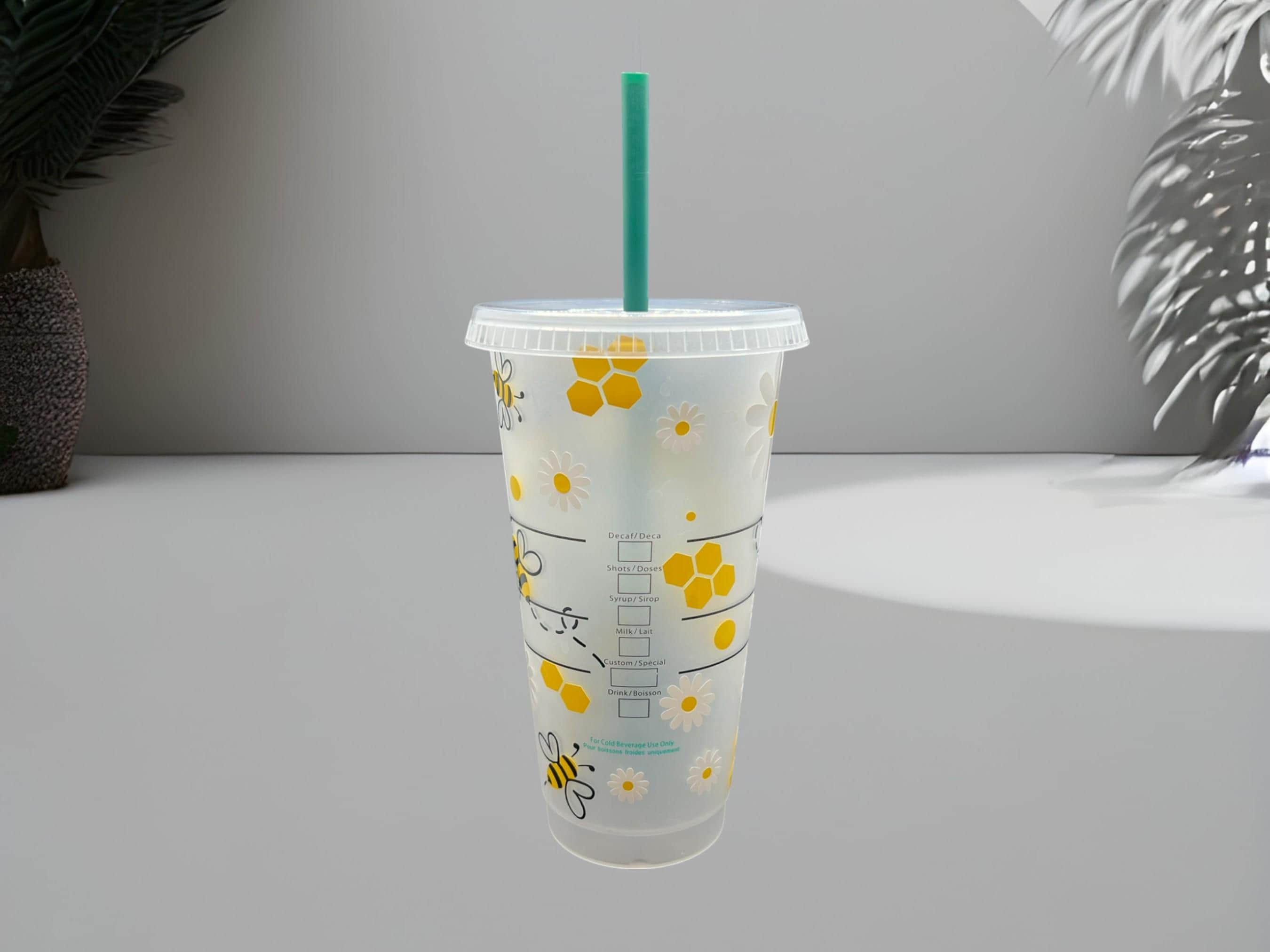 Bumble Bees Starbucks Cold Cup