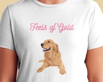Golden Retriever TShirt Gift. Golden Retriever Mom, Golden Retriever Tee, Dog Mom Shirt, Cute Dog Shirt, Dog Lover, Dog Shirt, Golden Dad