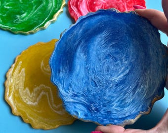 Handmade Vegan Galaxy Geode Candy: Edible Crystal Agate