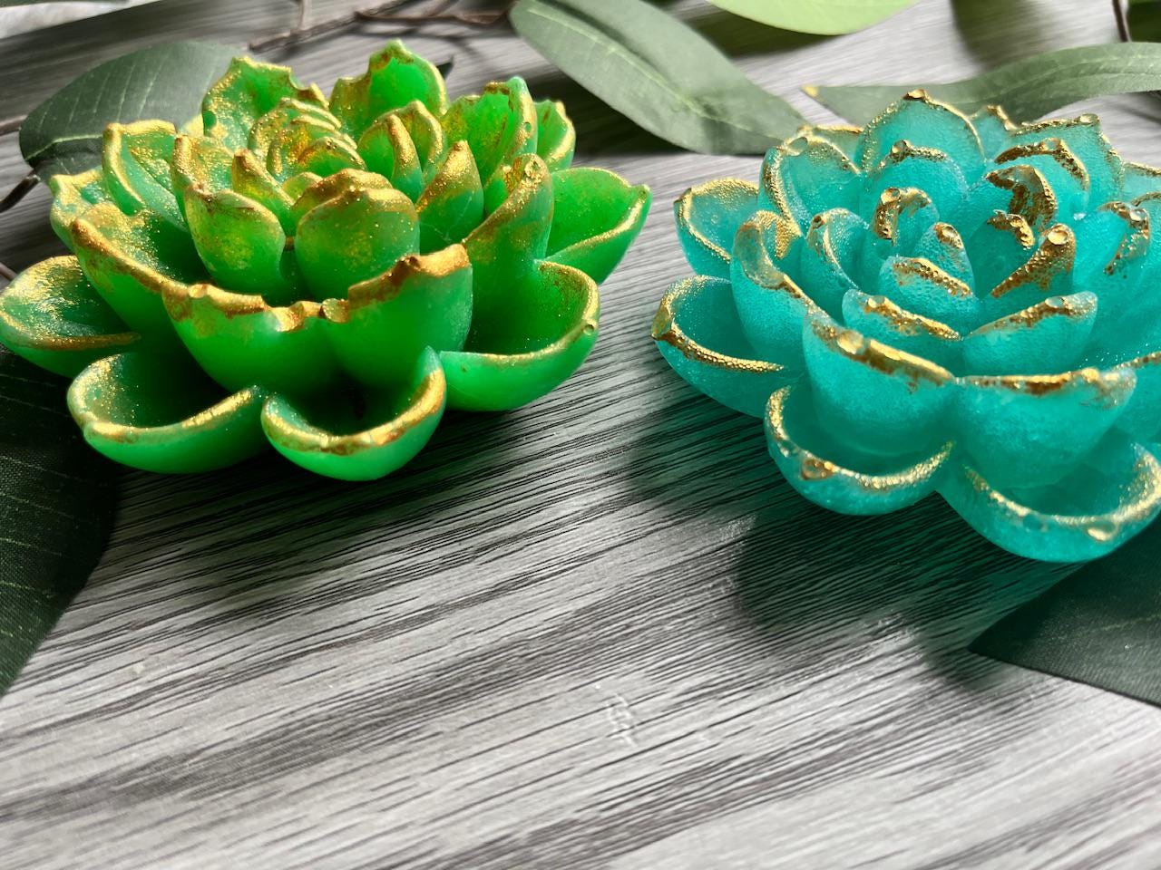 Crystal Candy Lotus Flower: Vegan Kohakutou Candy With Edible Gold