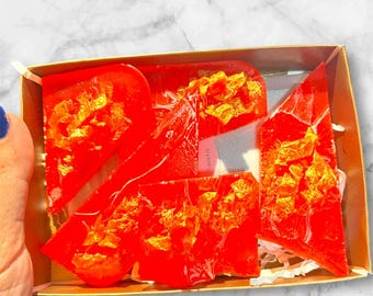 Pick Your Flavor Crystal Candy Galaxy Gems: Crispy Crunchy Vegan Kohakutou