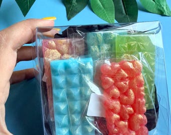 Crystal Candy Mini Bar Gift Set (Assorted): Vegan Kohakutou with Sour Dip