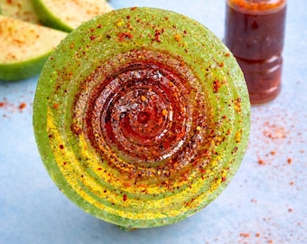 Green Apple with Chamoy & Tajin Stuffed Gem / Stuffed Kohakutou