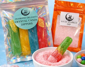 Sour Crystal Candy Dippers
