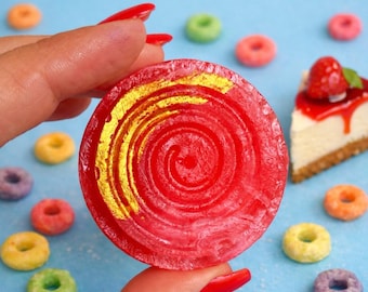 Fruit Loops stuffed with Cheesecake Gem / Stuffed Kohakutou