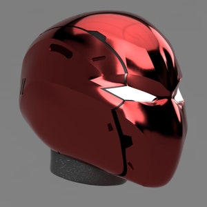 Red Hood Helmet (STL File)