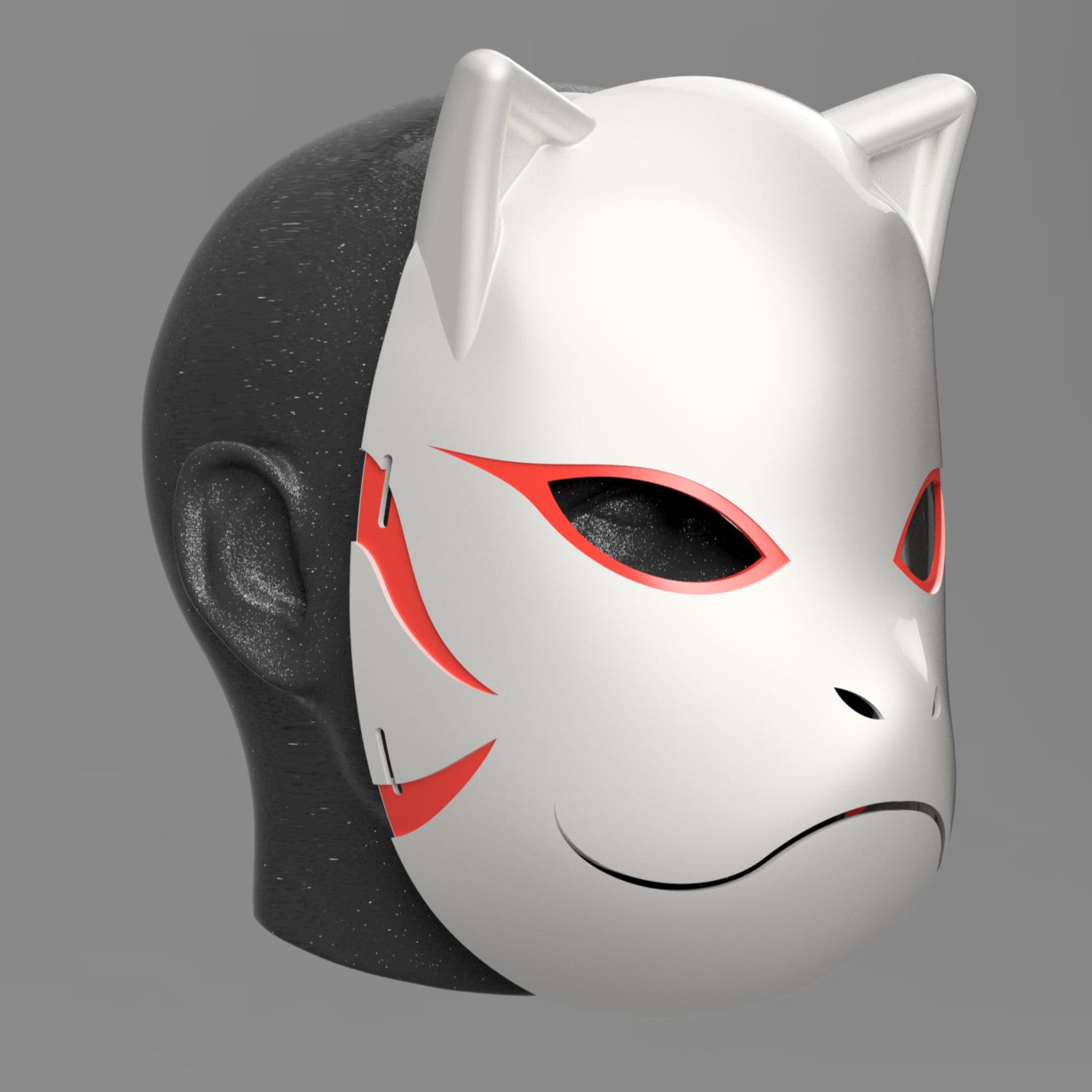 Ninja Black Ops Mask (STL Files)