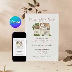 Housewarming Invitation | Digital Template