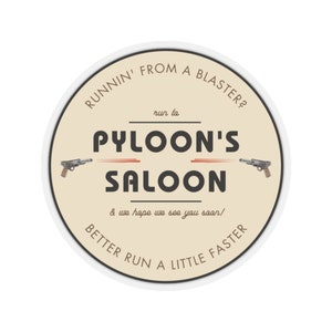 Jedi Survivor Star Wars Pyloon&#39;s Saloon Sticker