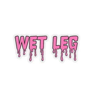 Wet Leg Band Sticker