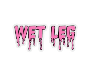 Wet Leg Band Sticker