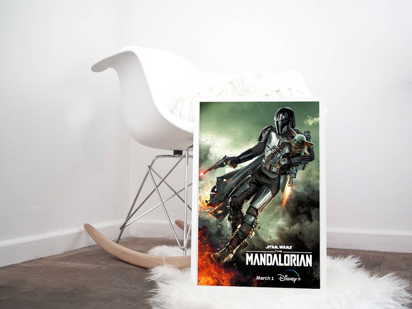 The Mandalorian TV Series Movie Poster