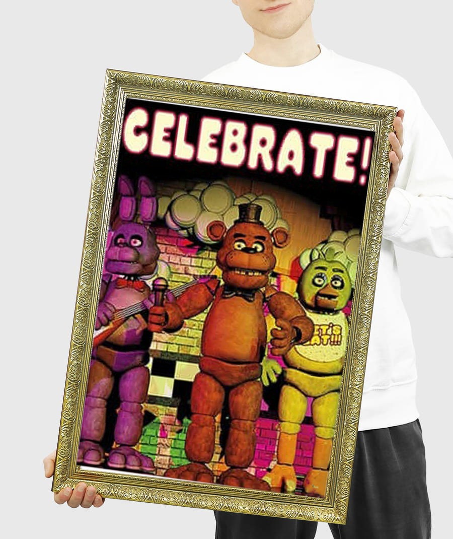 Five Nights At Freddys Game Poster sold by Elena Grisly | SKU 4494759 ...