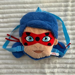 Miraculous Ladybug Plüsch Rucksack P.M.I Kids World Zag Heroez Gebraucht Bitte schauen Sie sich die Bilder an