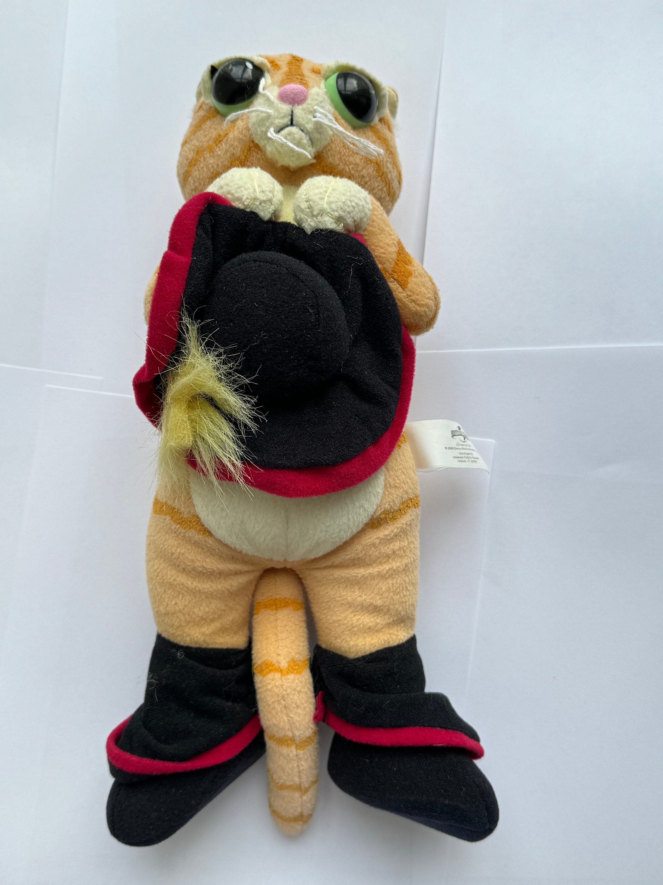 Puss Boots Plush Toy Etsy Canada