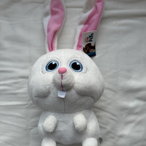 The Secret Life Of Pets Snowball The Rabbit Plush Toy new Dirty Please look at the pictures