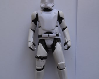 Star Wars First Order Stormtrooper Flametrooper Hasbro about 4" Used Please Look At The Picture