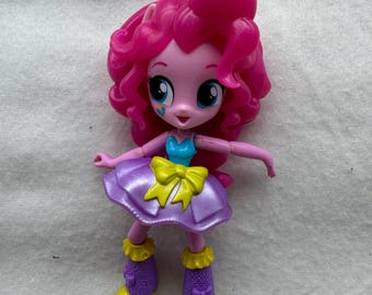 My Little Pony Equestria Girls Pinkie Pie Fall Formal School Dance Hasbro Used Please look at the pictures