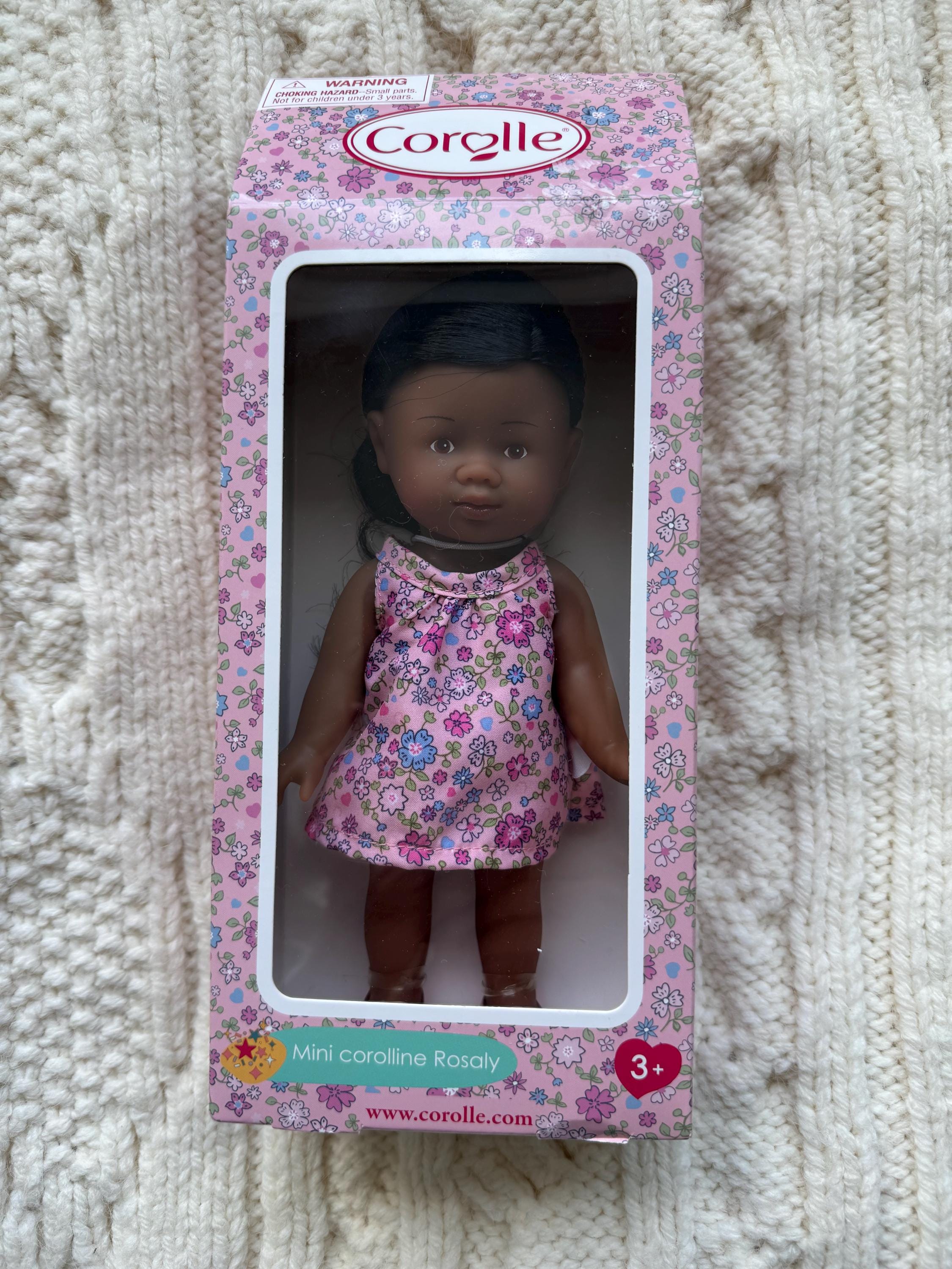 Corolle Mini Corolline Rosaly Doll - 8" / 20cm, Vanilla Scented, Combable Hair, Ages 3+ - View #9