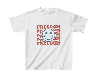 Kinder Freiheit Smiley T-Shirt