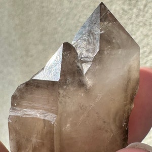 Smoky Quartz Double Terminated  - Hallelujah Junction, Red Rock, California