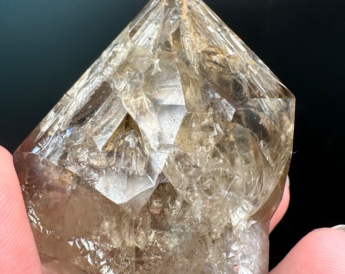 Skeletal Herkimer Diamond Quartz Mohawk Valley Mine, Upstate New York