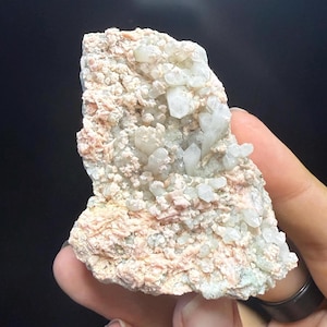 Rhodochrosite with Quartz - Peru