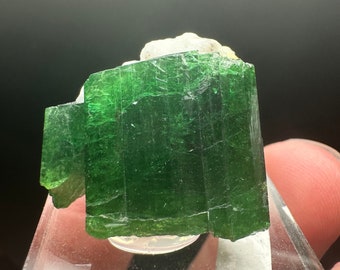 Turmalina cromada (Dravita) - Montañas Lelatema, Región de Manyara, Tanzania