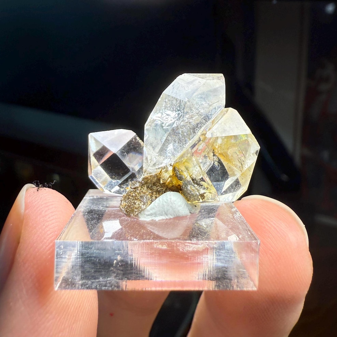 Herkimer Diamond Quartz Chain With Matrix High Grade Mohawk Valley herkimer-diamond-quartz-chain-with-matrix-high-grade-mohawk-valley
