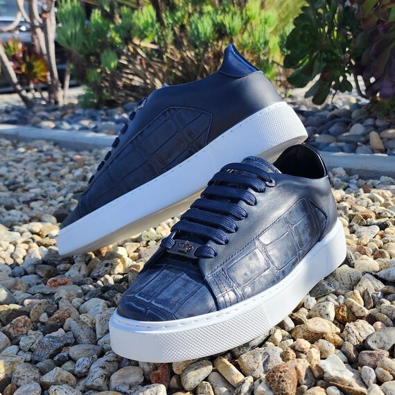 Luxury Mens Sneakers From Natural GAVA - Etsy